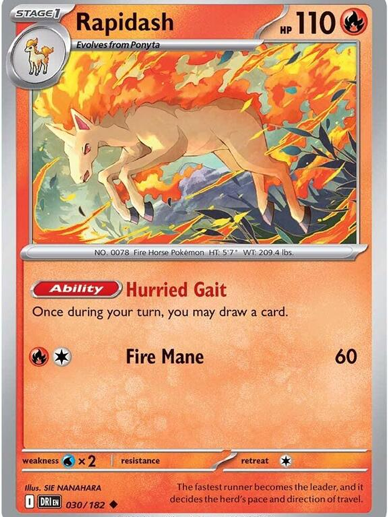 Rapidash #030 1