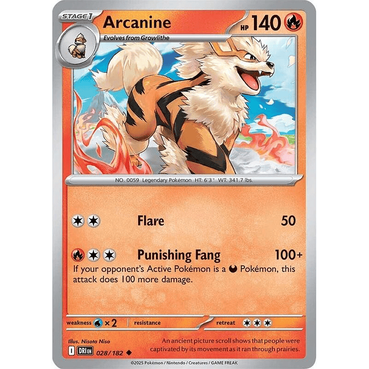 Arcanine #028 1