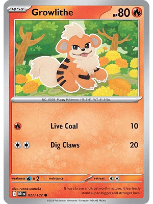 Growlithe #027