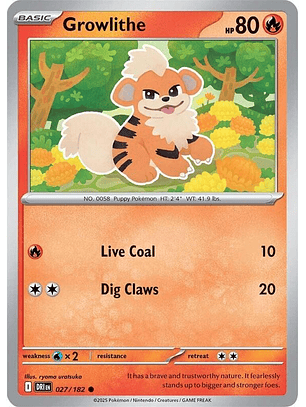 Growlithe #027