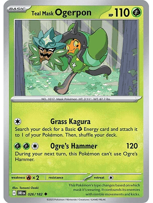 Teal Mask Ogerpon #026