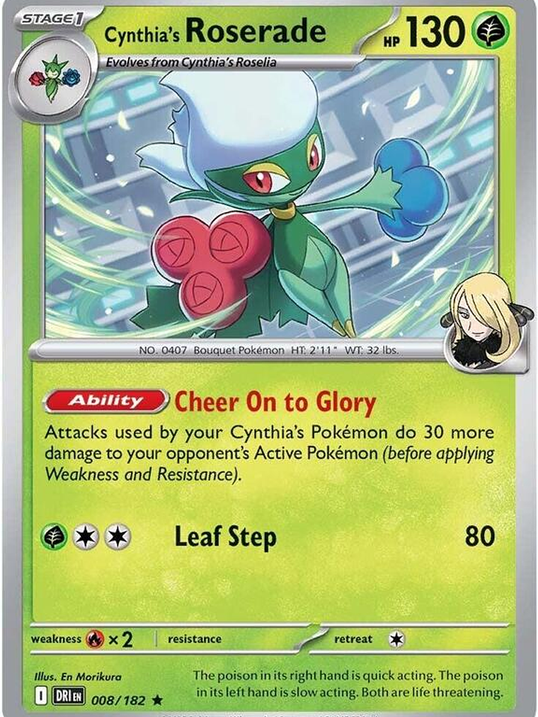 Cynthia's Roserade #008 1