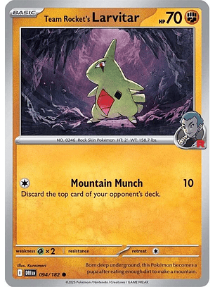 Team Rocket's Larvitar #094