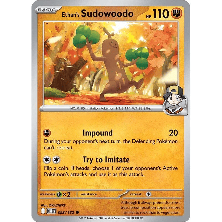 Ethan's Sudowoodo #093 1