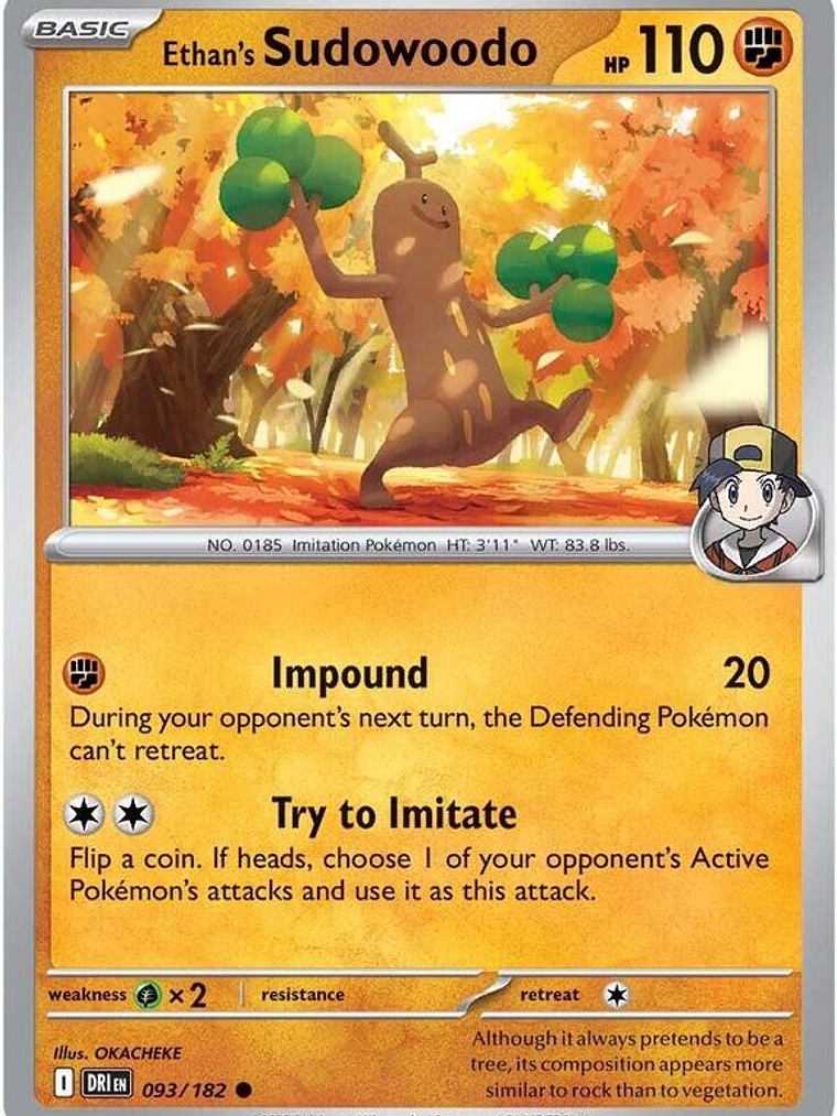 Ethan's Sudowoodo #093 1
