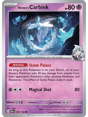 Steven's Carbink #086