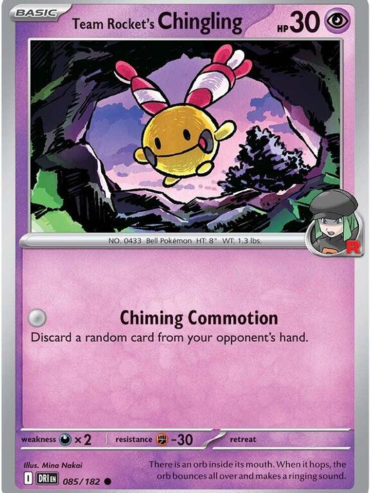 Team Rocket's Chingling #085 1