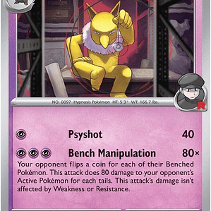 Team Rocket's Hypno #080