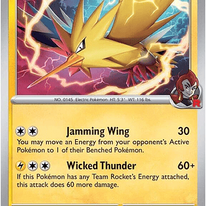 Team Rocket's Zapdos #070