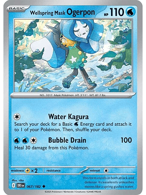 Wellspring Mask Ogerpon #067