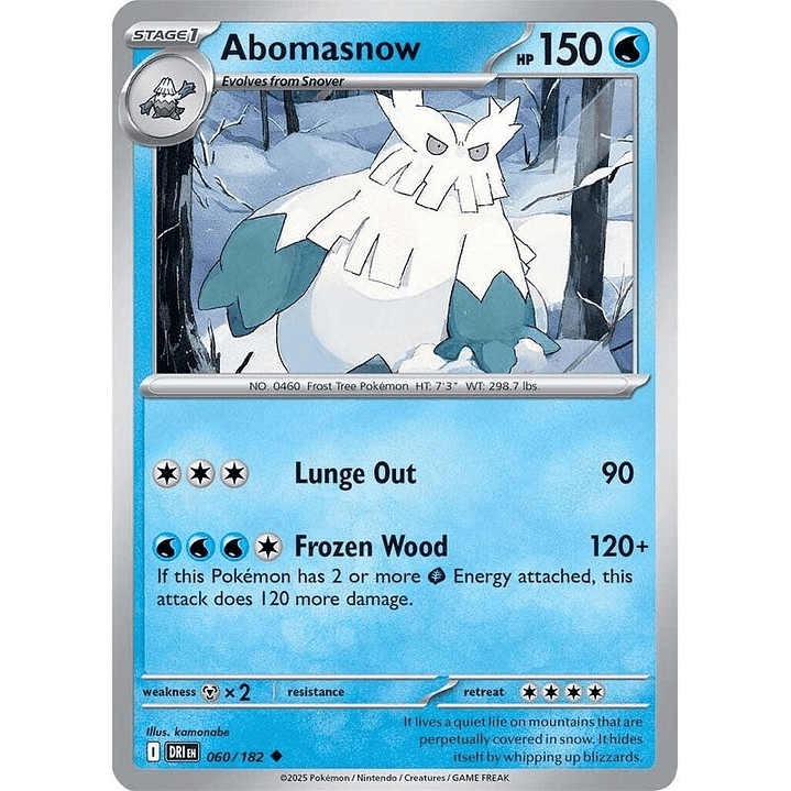 Abomasnow #060 1
