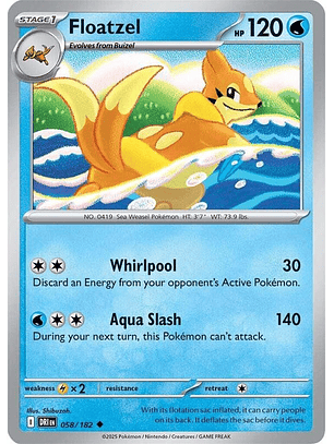 Floatzel #058