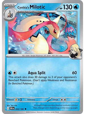 Cynthia's Milotic #053