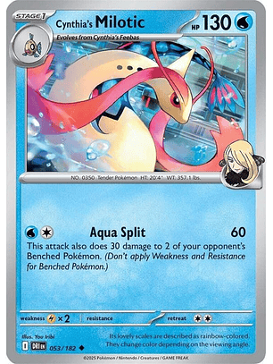 Cynthia's Milotic #053