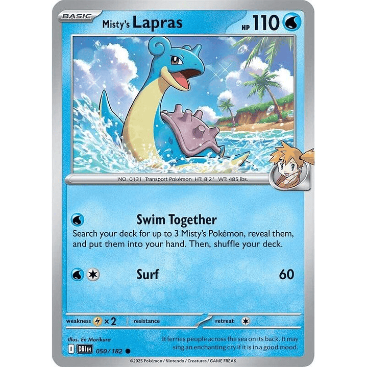 Misty's Lapras #050 1