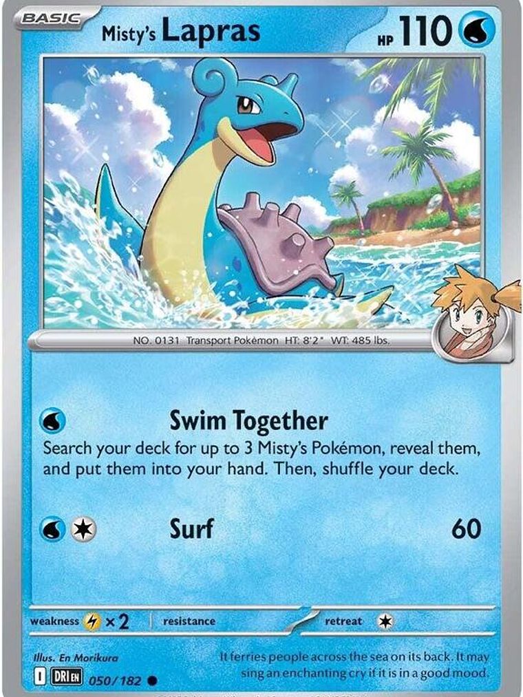 Misty's Lapras #050 1