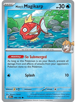 Misty's Magikarp #048