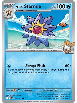 Misty's Starmie #047