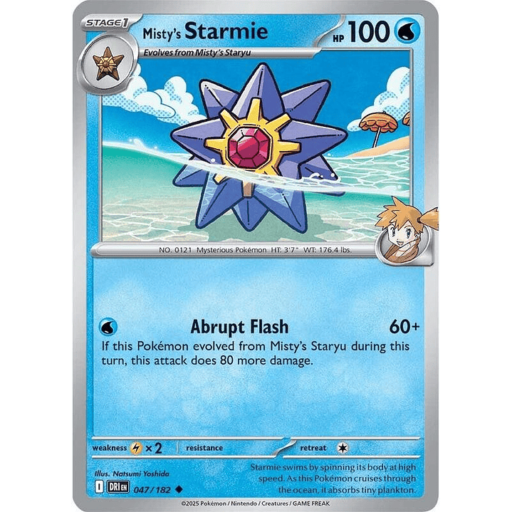 Misty's Starmie #047 1