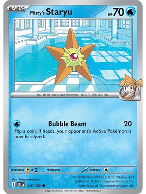 Misty's Staryu #046