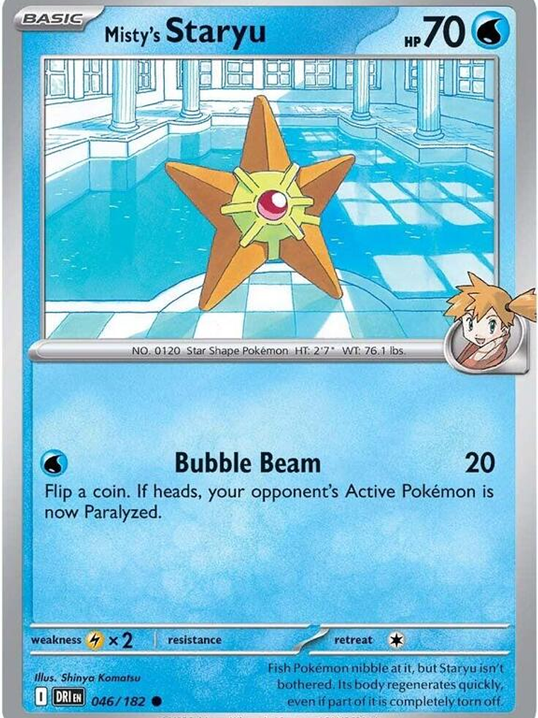Misty's Staryu #046 1