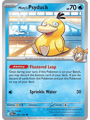 Misty's Psyduck #045