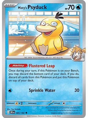 Misty's Psyduck #045