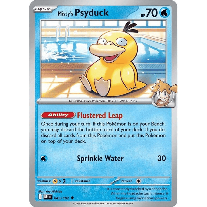 Misty's Psyduck #045 1