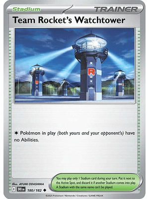 Team Rocket's Watchtower #180