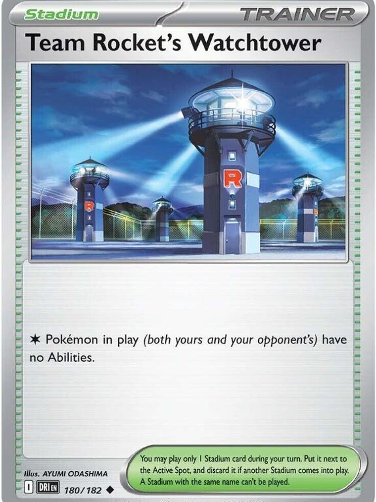 Team Rocket's Watchtower #180 1