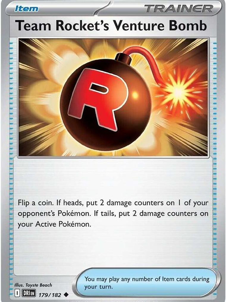 Team Rocket's Venture Bomb #179 1