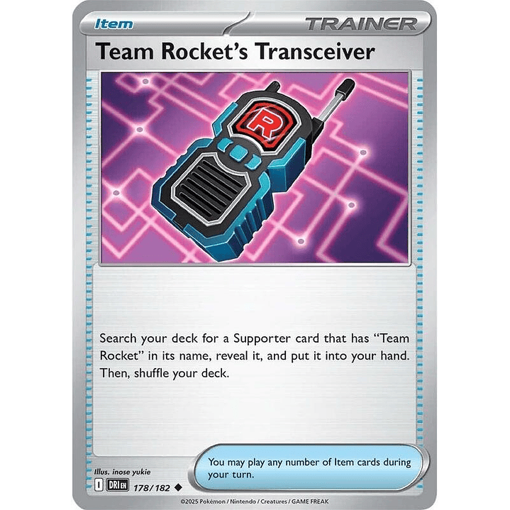 Team Rocket's Transceiver #178 1