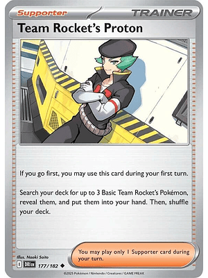 Team Rocket's Proton #177