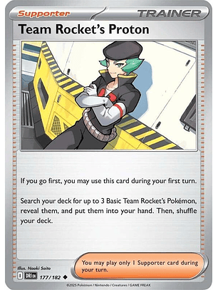 Team Rocket's Proton #177