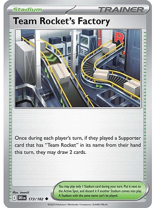 Team Rocket's Factory #173