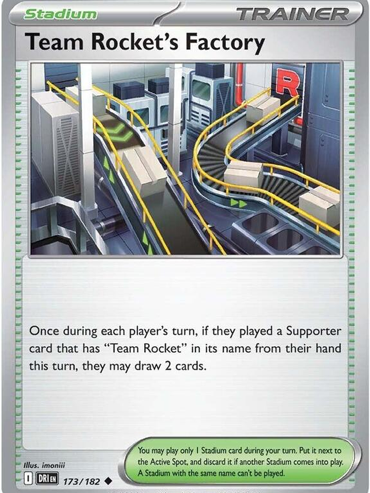 Team Rocket's Factory #173 1