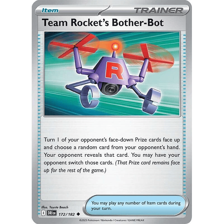 Team Rocket's Bother-Bot #172 1