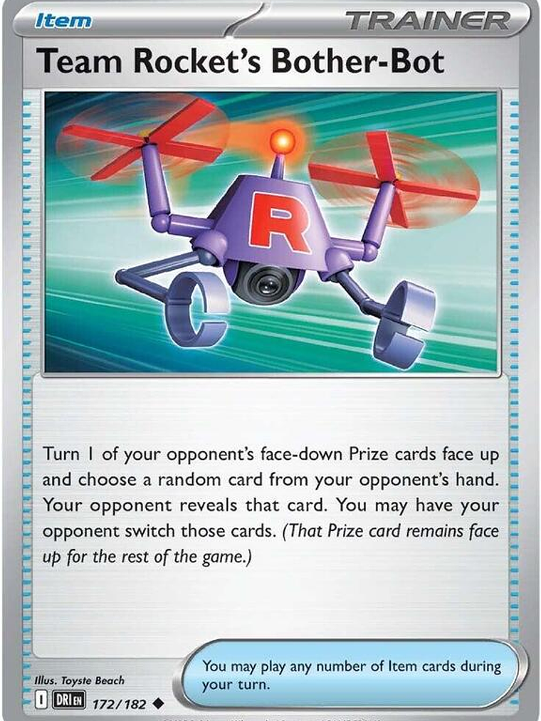 Team Rocket's Bother-Bot #172 1