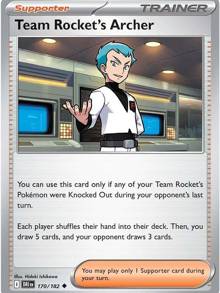 Team Rocket's Archer #170 1