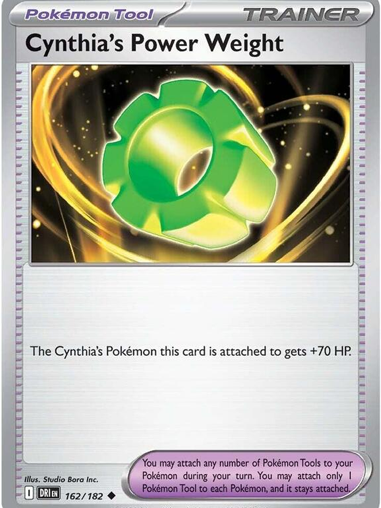 Cynthia's Power Weight #162 1