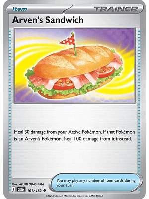 Arven's Sandwich #161