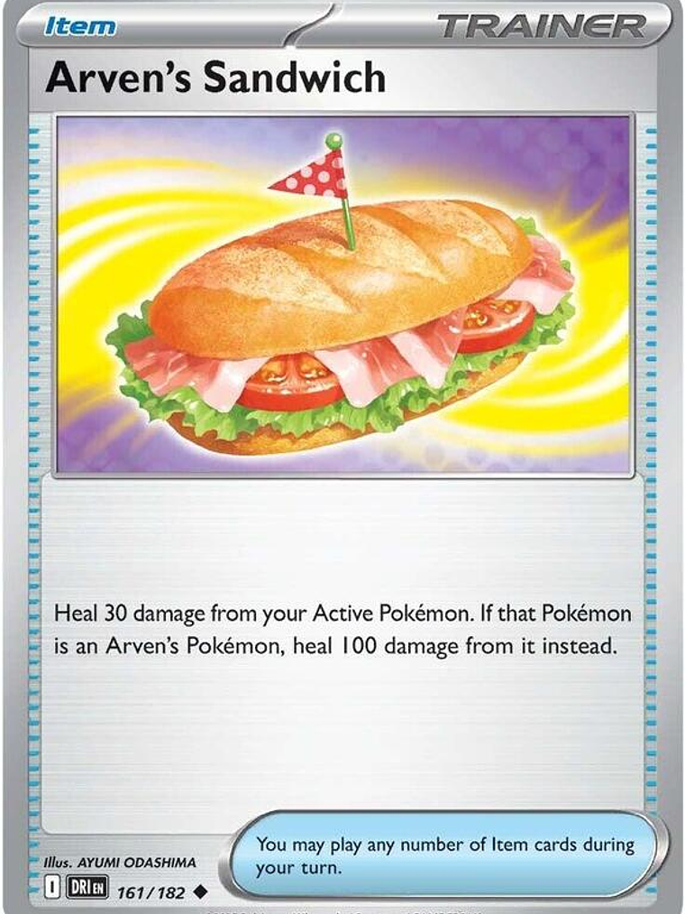 Arven's Sandwich #161 1