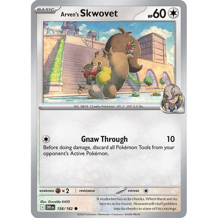 Arven's Skwovet #158 1