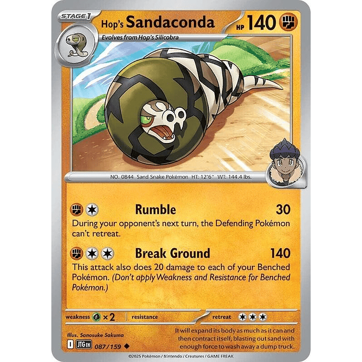 Hop's Sandaconda #087 1