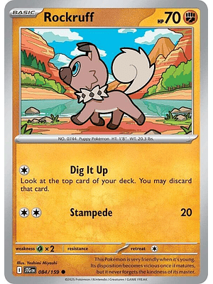 Rockruff #084