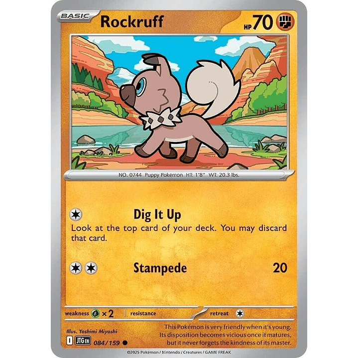 Rockruff #084 1