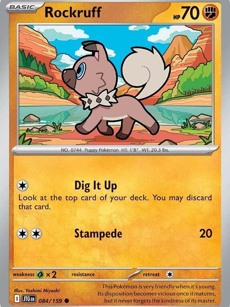 Rockruff #084 1