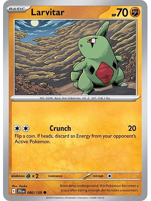 Larvitar #080