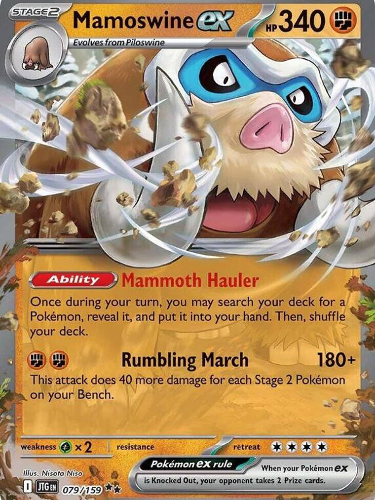Mamoswine ex #079 1