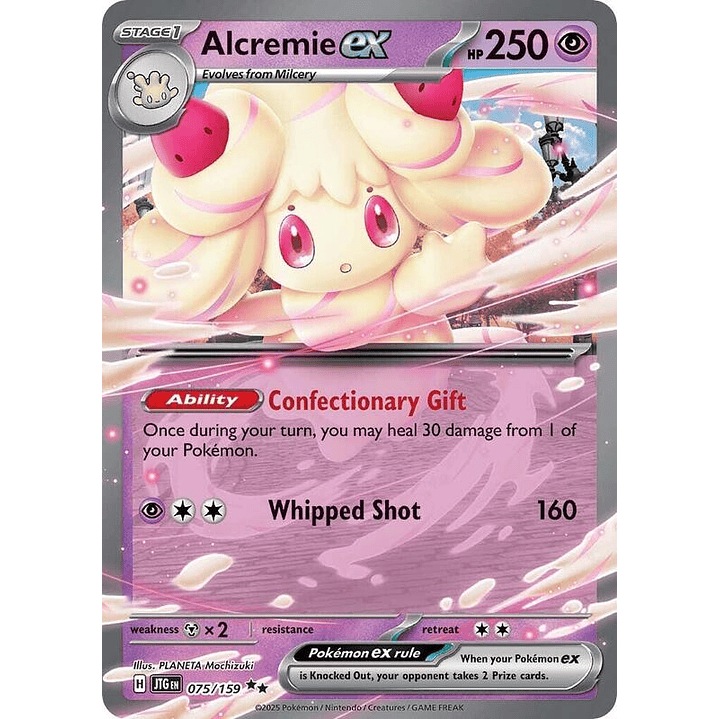 Alcremie ex #075 1